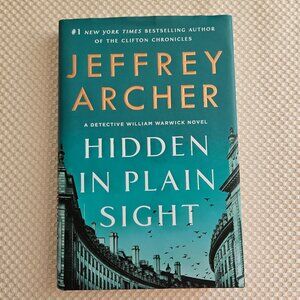 4/$40 Jeffrey Archer - Hidden in Plain Sight - Hardcover‎ Book